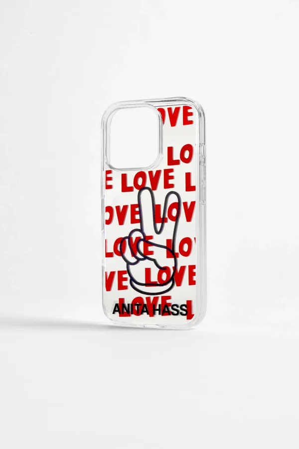 Anita Hass Handyhüllen<Handyhülle 'Love Peace' in Mirror