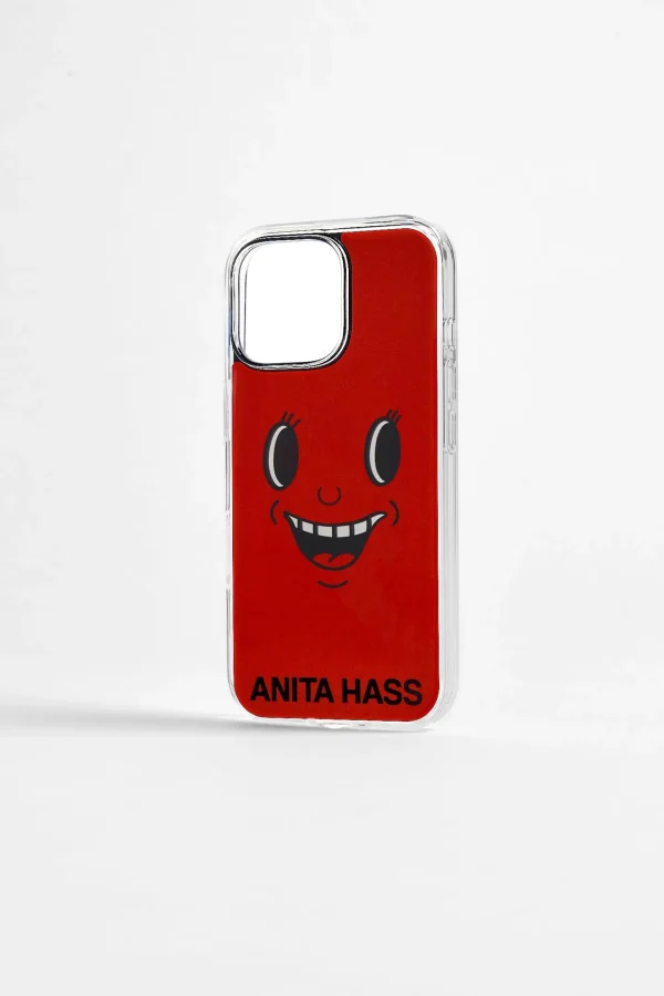 Anita Hass Handyhüllen<Handyhülle 'Smile' in Rot