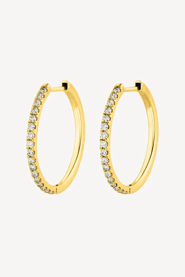 Nina Kastens Jewelry Fine Jewelry | Schmuck<Hoops Diamond aus Gelbgold