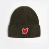 Anita Hass Caps & Mützen<Mütze 'Heart' in Khaki
