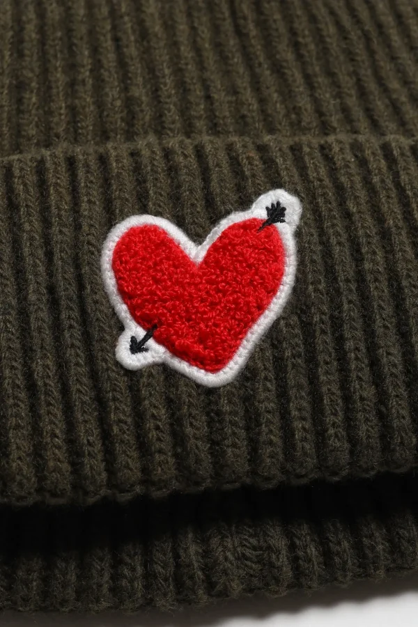 Anita Hass Caps & Mützen<Mütze 'Heart' in Khaki