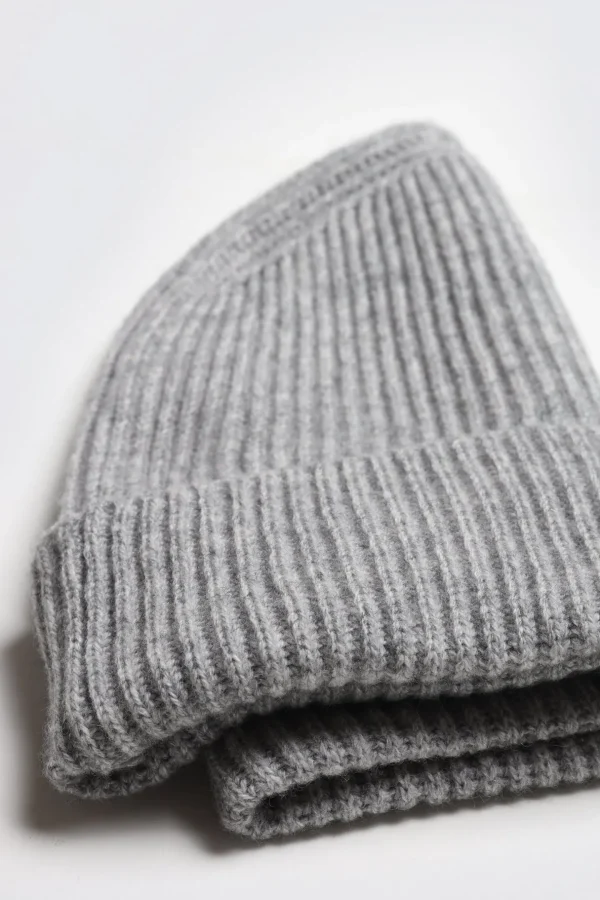 Ladneri Caps & Mützen<Mütze St. Moritz in Stone Grey