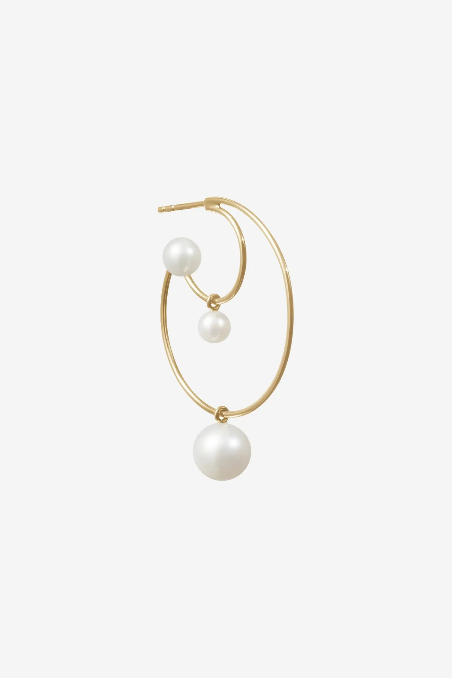 ohrring_bain_perle_0.webp Sophie Bille Brahe Schmuck | Fine Jewelry<Ohrring Bain Perle