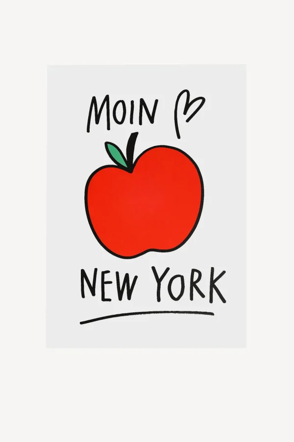 Anita Hass Home<Poster 'Moin New York'