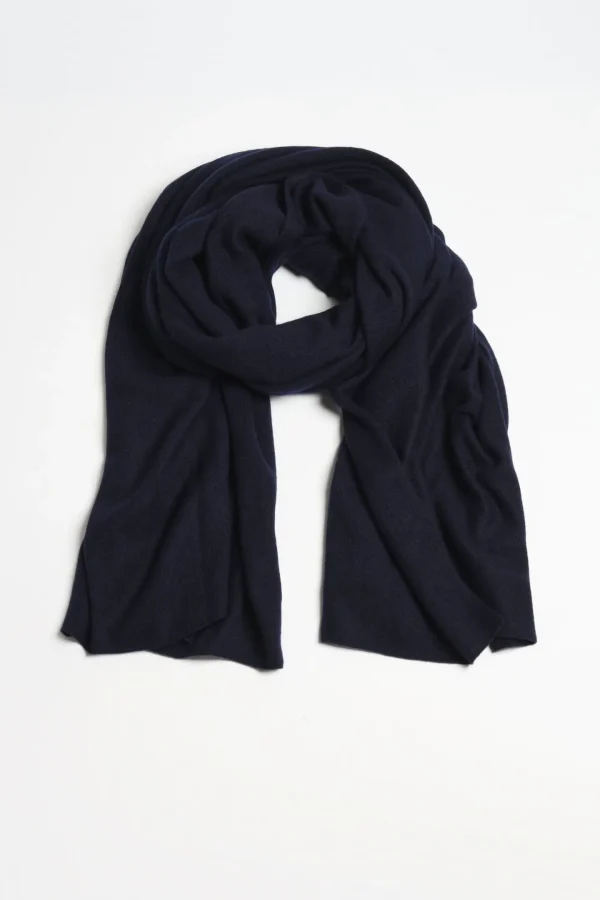 Lisa Yang Schals & Tücher<Schal Paris in Navy