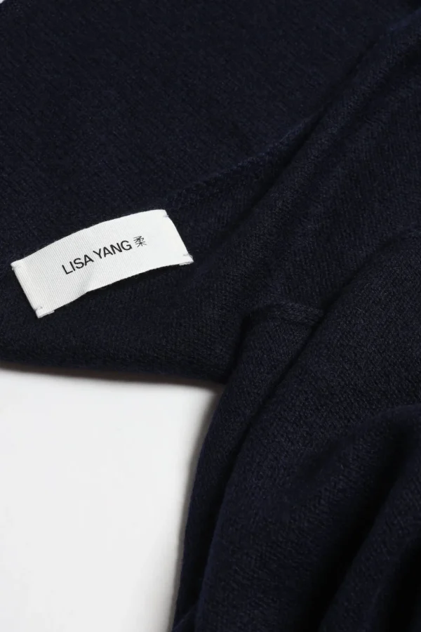 Lisa Yang Schals & Tücher<Schal Paris in Navy