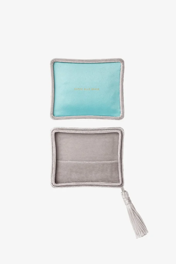 Sophie Bille Brahe Home<Schmuckbox Velvet in Silber