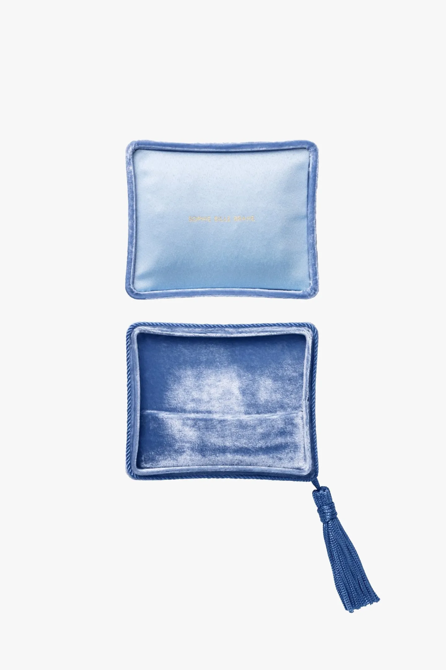 schmuckbox_velvet_in_tuli_1.webp Sophie Bille Brahe Home<Schmuckbox Velvet in Tulipe Bleue