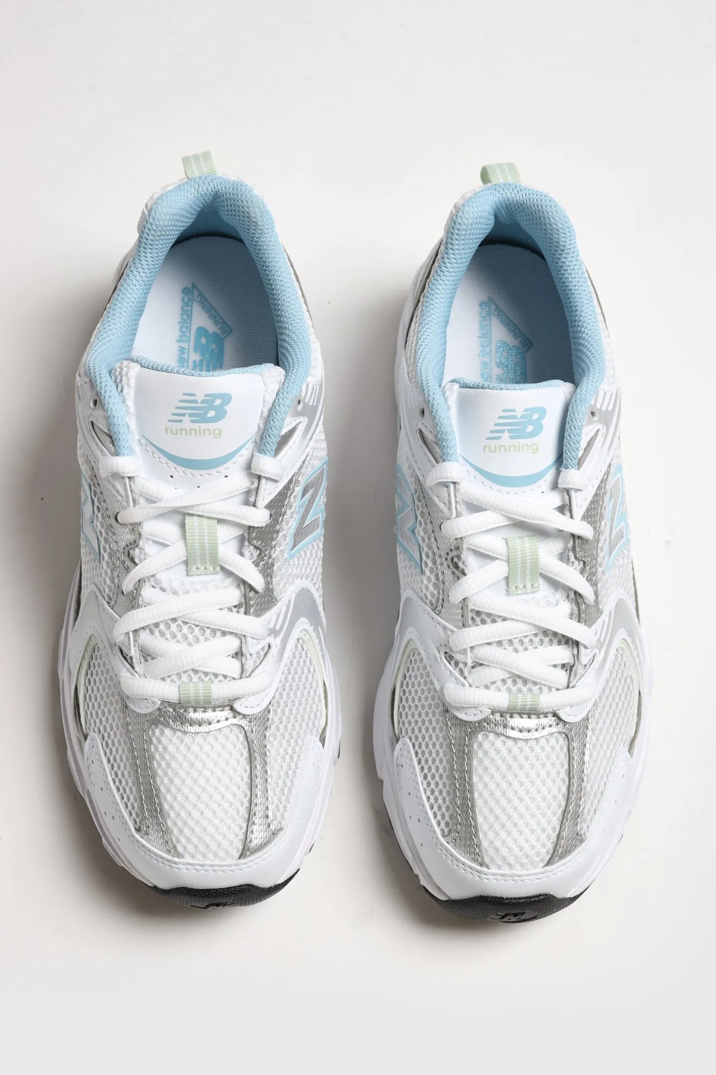 sneaker__in_whitesilver_m_1.webp New Balance Sneaker | Low Top<Sneaker 530 in White/Silver Metallic
