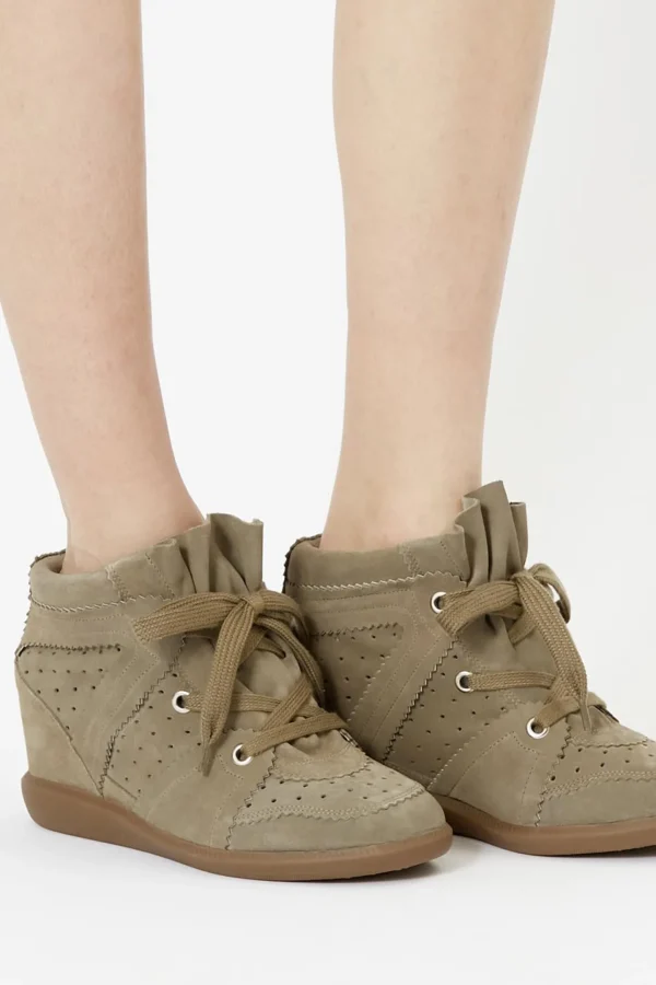Isabel Marant Sneaker | High Top<Sneaker Bobby in Taupe