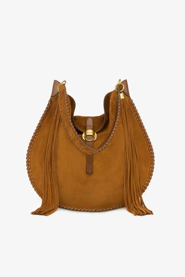Isabel Marant Schultertaschen<Tasche Altay in Cognac