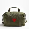 Anita Hass Shopper<Tasche 'Heart' in Oliv Nylon