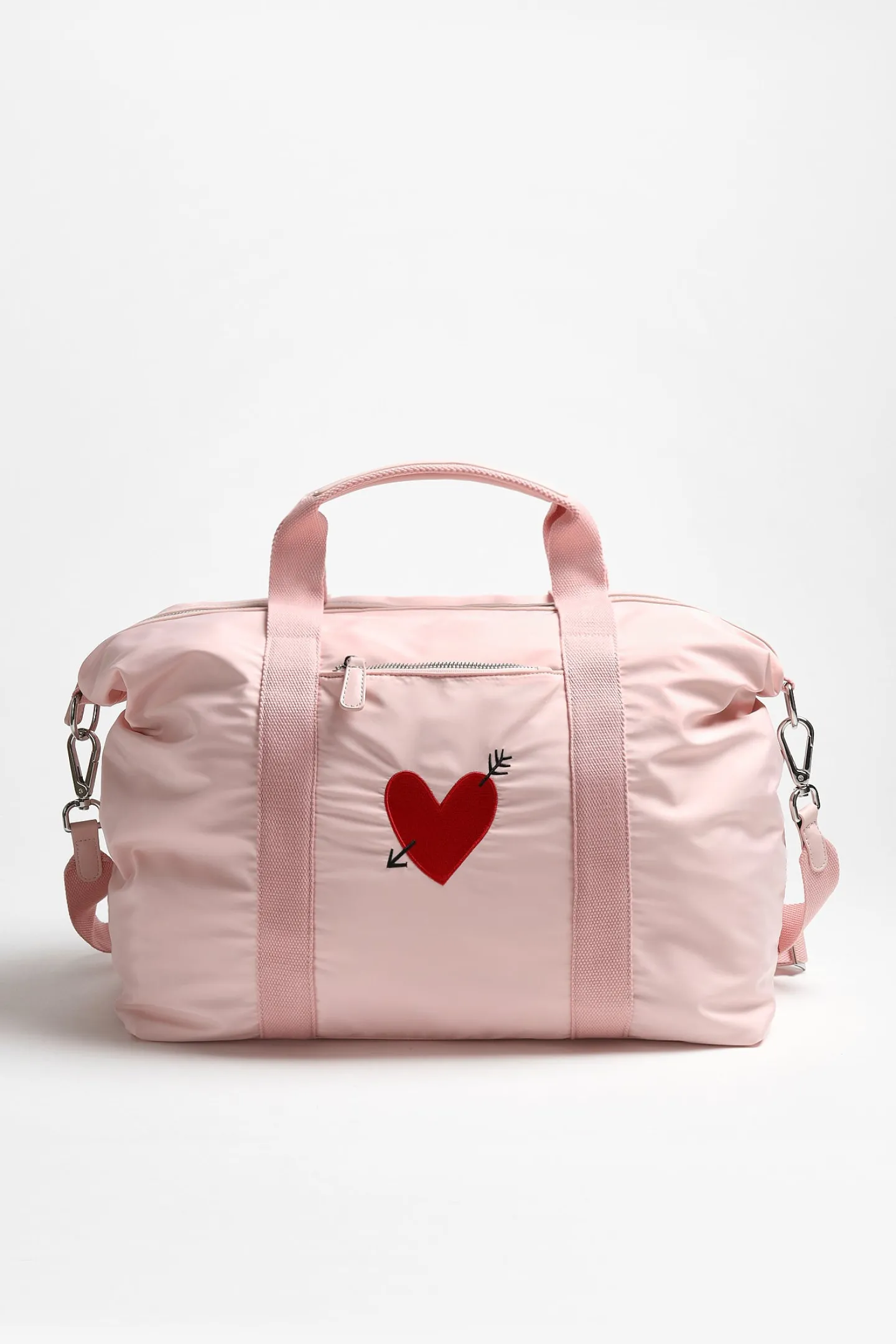 tasche_heart_in_rose_nylo_0.webp Anita Hass Shopper<Tasche 'Heart' in Rose Nylon