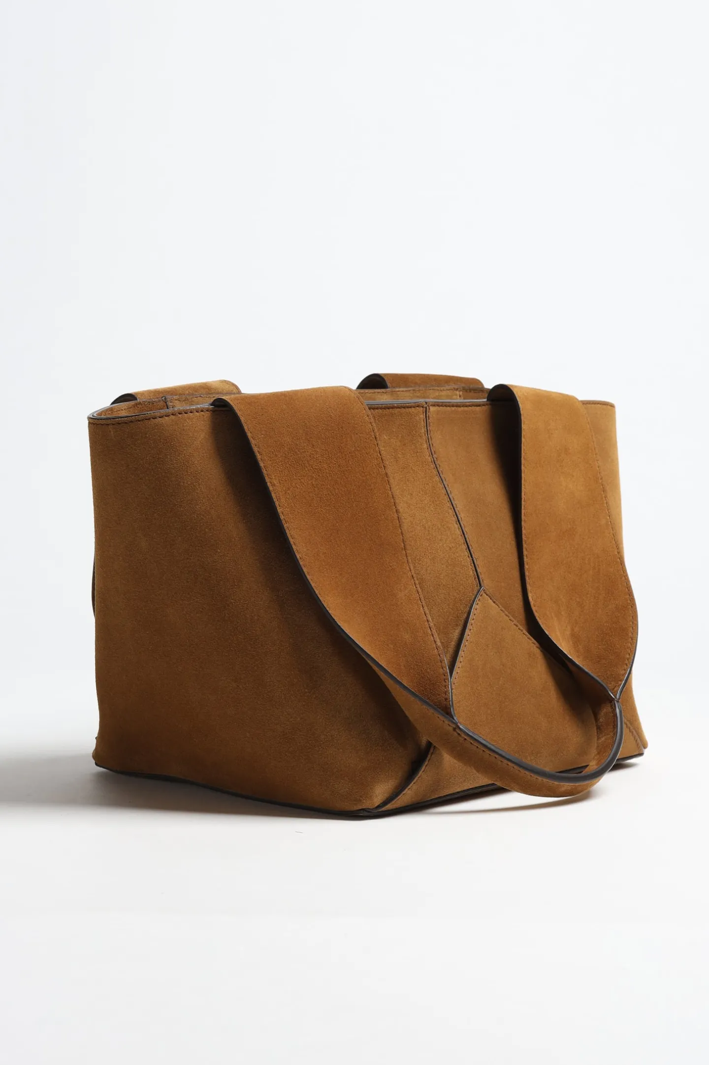 tasche_market_small_in_su_3.webp Métier Shopper | Schultertaschen<Tasche Market Small in Suede Marrakech