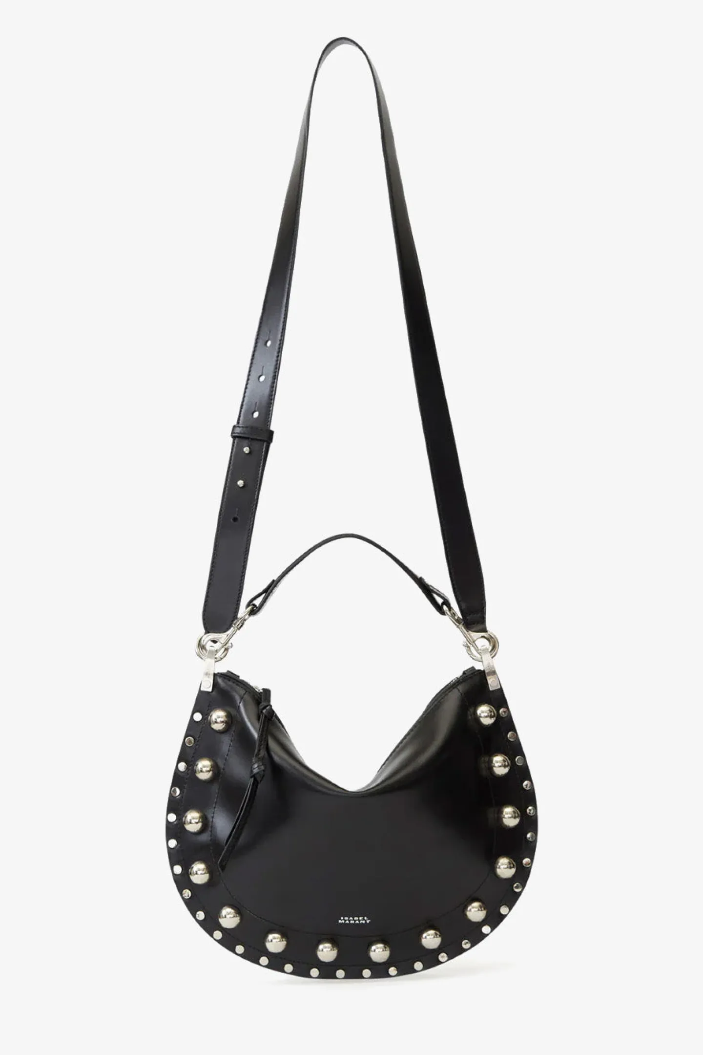 tasche_oskan_soft_zip_in__1.webp Isabel Marant Schultertaschen | Handtaschen<Tasche Oskan Soft Zip in Schwarz