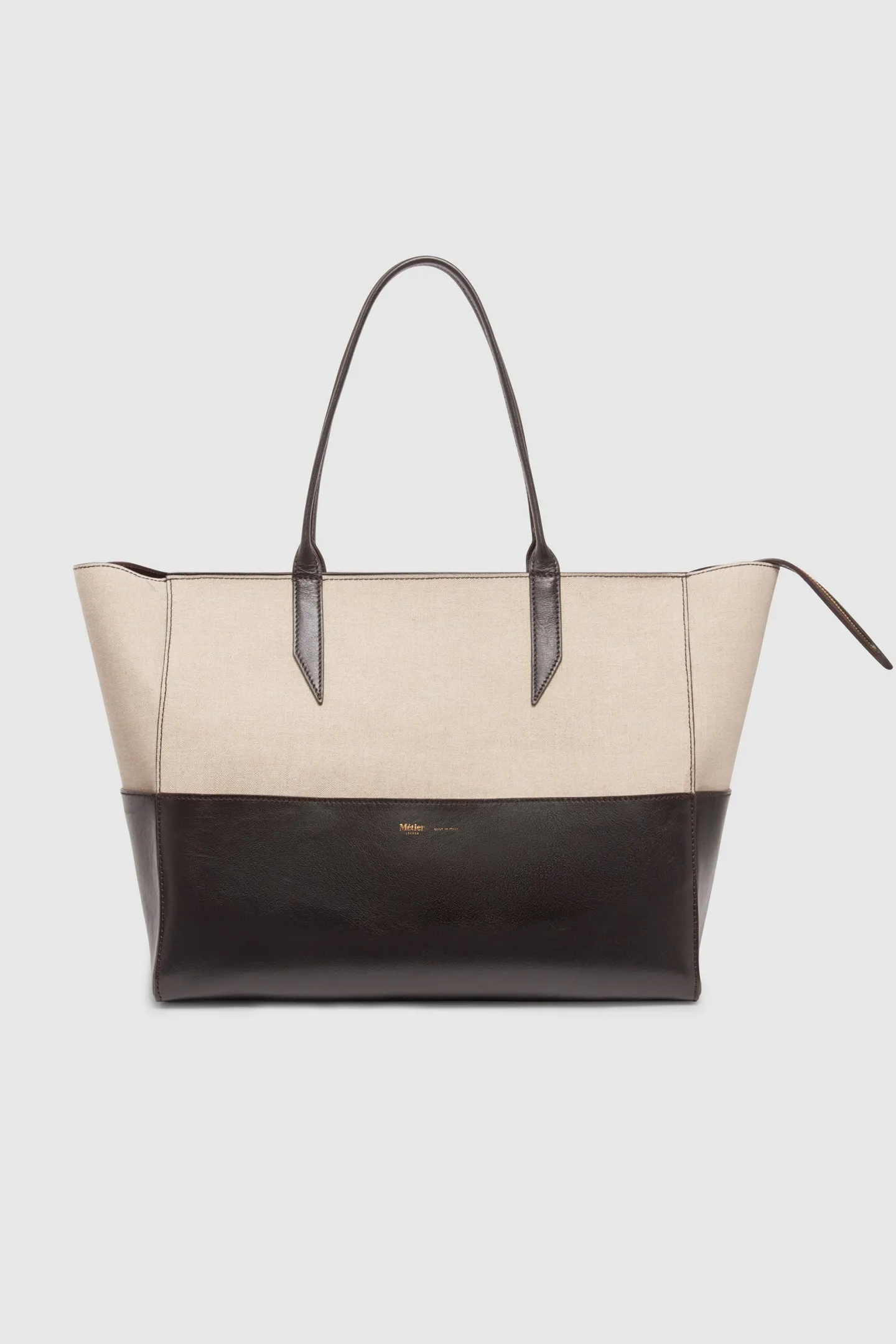tasche_small_cabas_in_cac_0.webp Métier Shopper | Schultertaschen<Tasche Small Cabas in Cacao