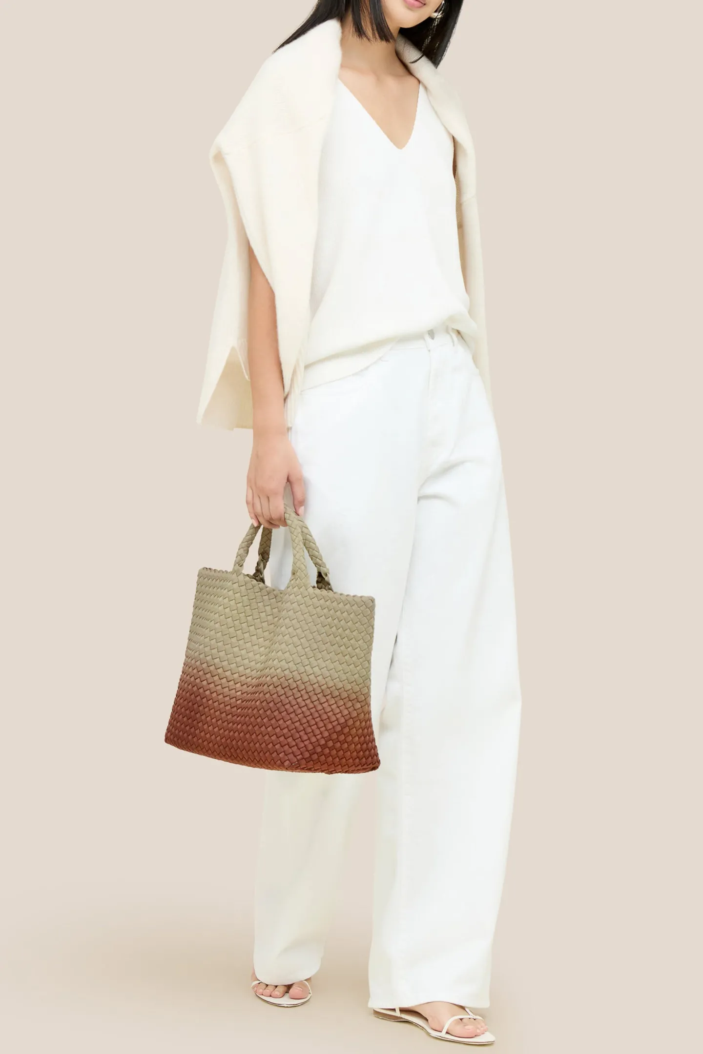 tasche_st_barths_medium_i_1-2.webp Naghedi Shopper | Schultertaschen<Tasche St. Barths Medium in Java