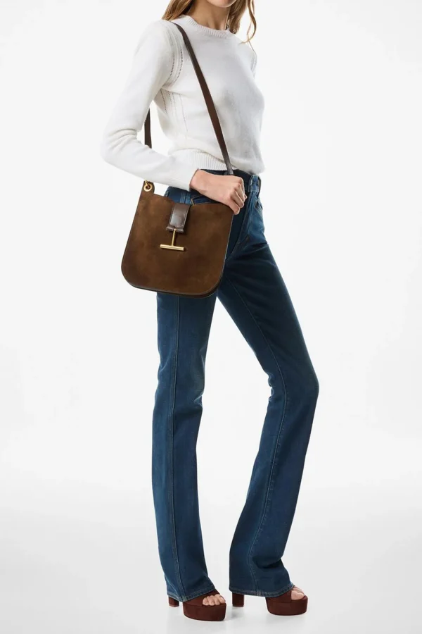 Tom Ford Crossbody<Tasche Tara Small in Whiskey