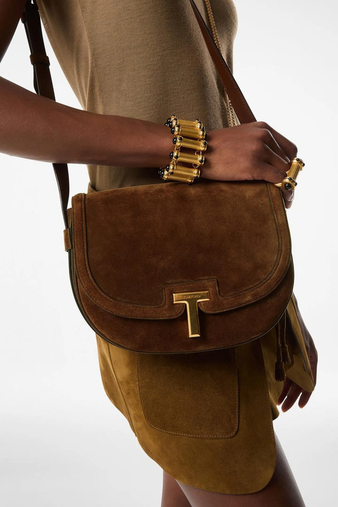 tasche_wallis_in_whisky_1.webp Tom Ford Schultertaschen | Crossbody<Tasche Wallis in Whisky