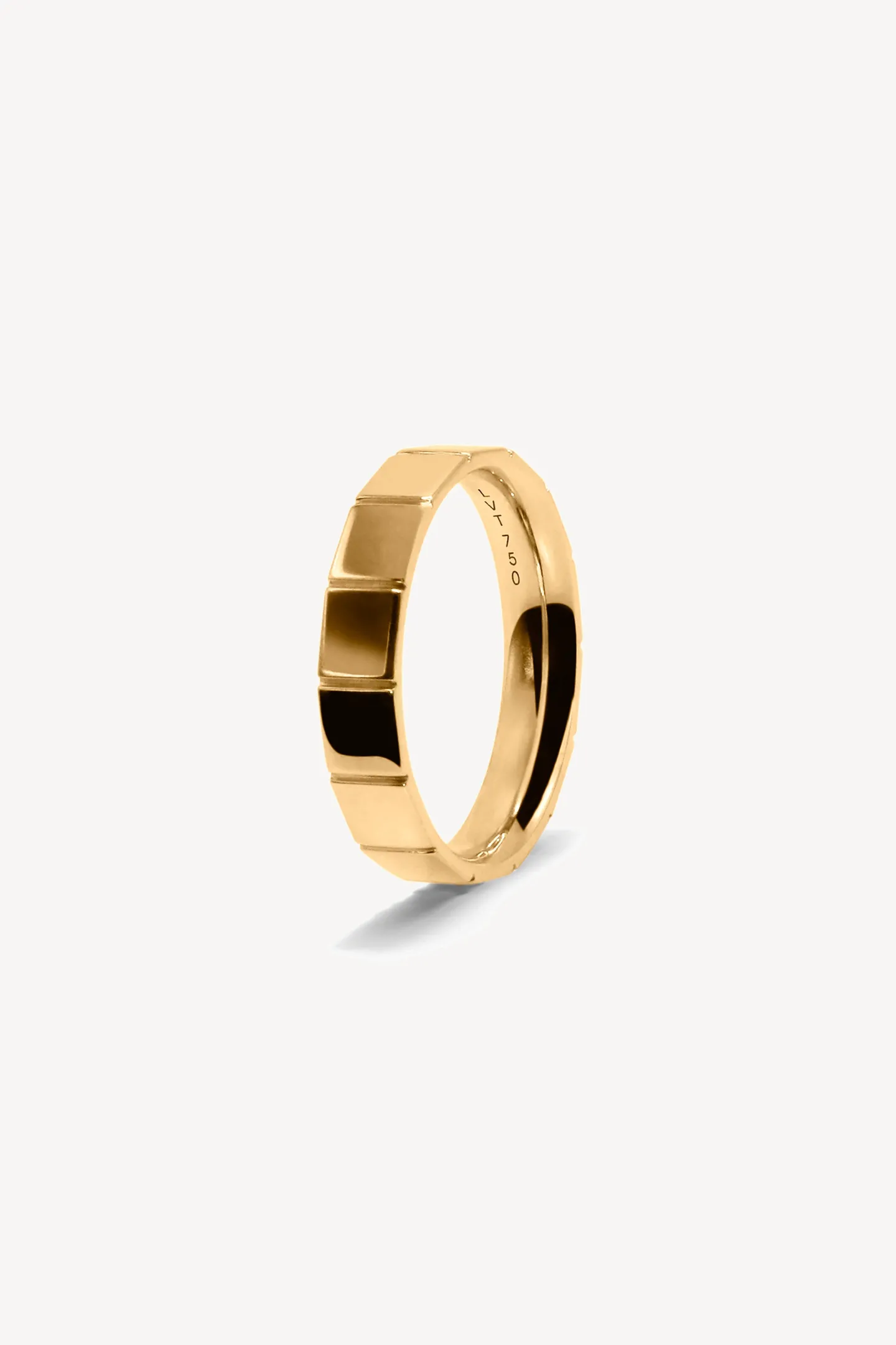 tile_ring_four_in_gold_0.webp Lilian von Trapp Schmuck | Fine Jewelry<Tile Ring Four in Gold