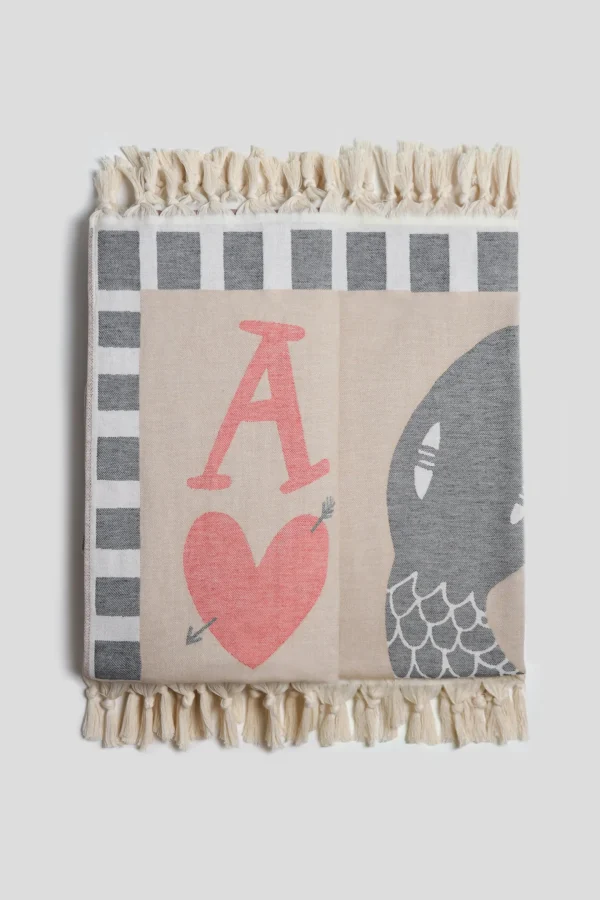 Anita Hass Home<Tuch 'Snake' in Beige